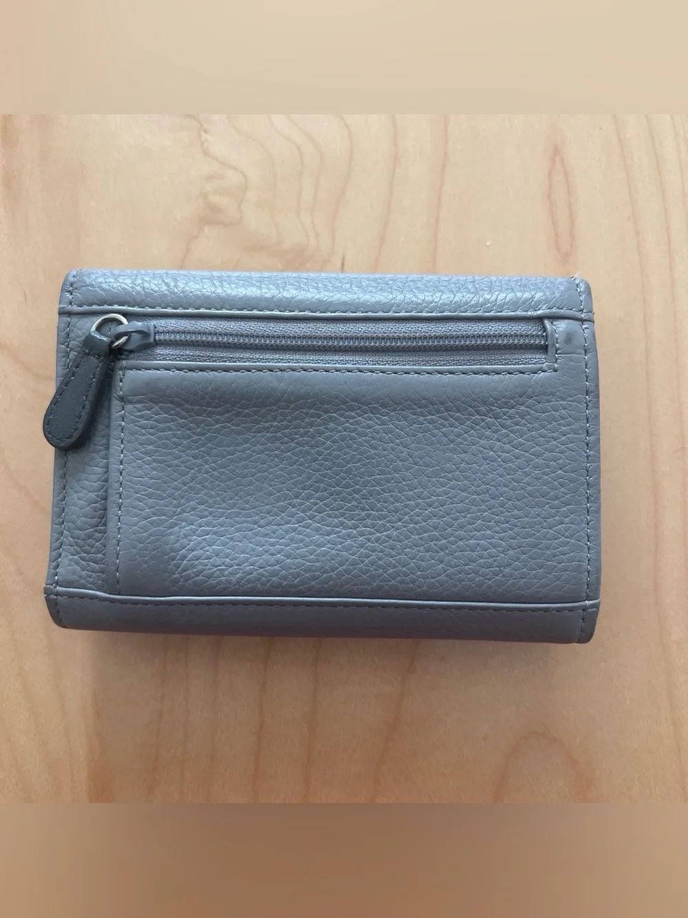 Brighton wallet two toned gray
